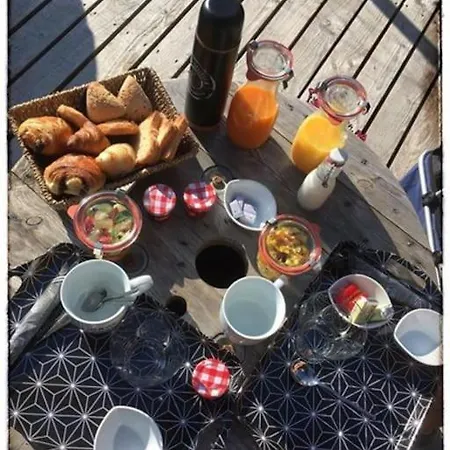 Lüks kamp alanı Anima'sphair Bulle Pres Des Animaux *